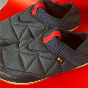 Teva Men's Navy Quilted Slip-On Loafers